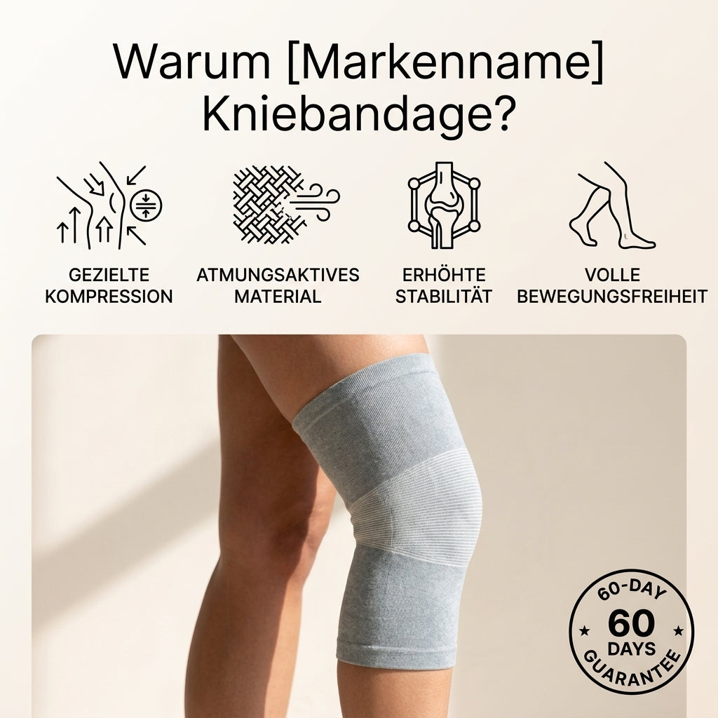Premium Bamboo Knee Sleve